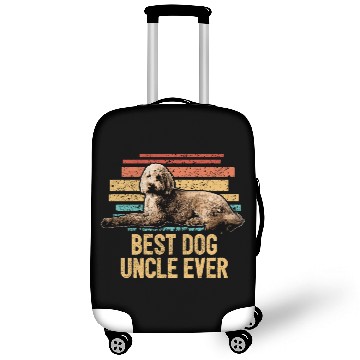 Discover Best Dog Uncle Ever Goldendoodle Dog Dad Retro Luggage Covers