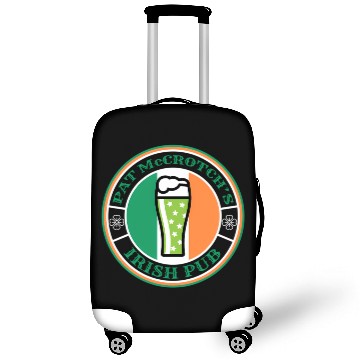 Discover Pat Mccrotch'S Irish Pub Green Beer St Patric Day Luggage Covers