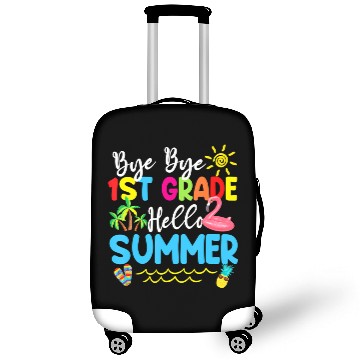 Discover Teacher Life Messy Bun Back To School - First Day Luggage Covers