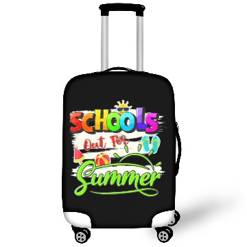 Discover Schools Out For Summer Lover Funny Teacher Student Luggage Covers