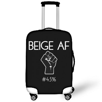Discover 45 Against 45 2020 Elections Feminists Beige Af Luggage Covers