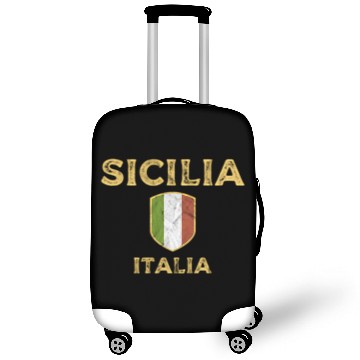 Discover Sicilia Italia - Sicily Italy Luggage Covers