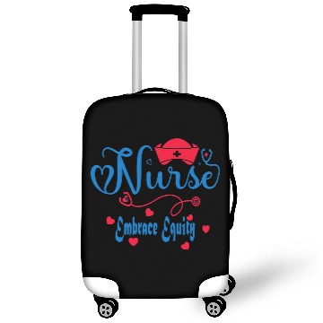 Discover Embrace Equity Nurses For USA Registered Nurse Day Luggage Covers