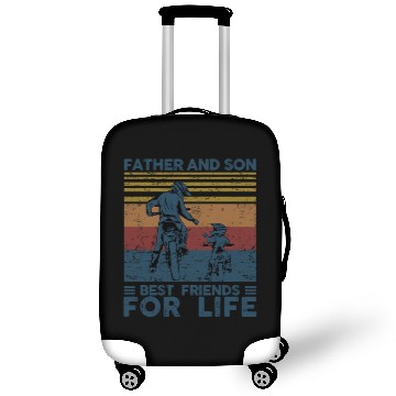 Discover Father And Son Best Friends For Life Motocross Luggage Covers