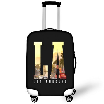 Discover Los Angeles La yline California La Luggage Covers