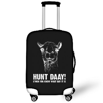 Discover Hunt Daaaat Whitetail Deer Hunting Animal Luggage Covers