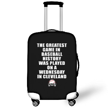 Discover Greatest Game In Baseball Was On A Wednesday In Luggage Covers