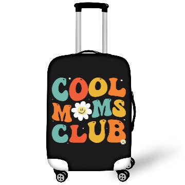 Discover Cool Moms Club Groovy Hippie Theme Mother Day Luggage Covers