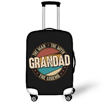 Discover Grandad Myth Legend Fathers Day Grandad Luggage Covers