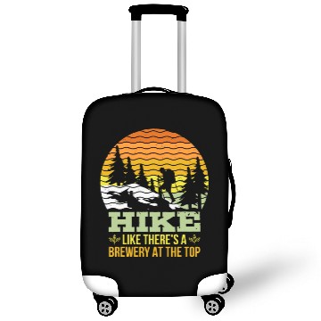 Discover Hiker funny Beer lover Hiking Mountaineering Luggage Covers