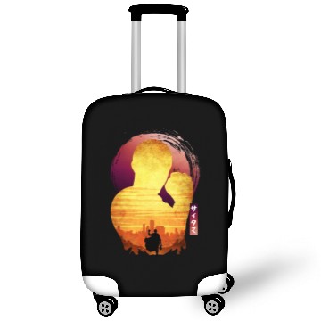 Discover OPM T ShirtMinimalist Silhouette Saitama Luggage Covers