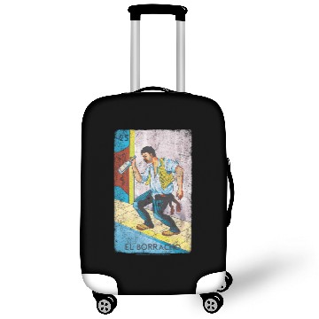 Discover Loteria El Borracho Colorful Tarot Card Luggage Covers