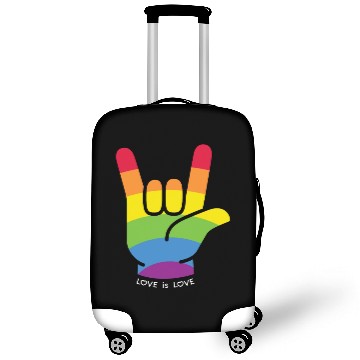 Discover Love is Love Gift Ideas for LGBTQIA+ Pride Month Luggage Covers