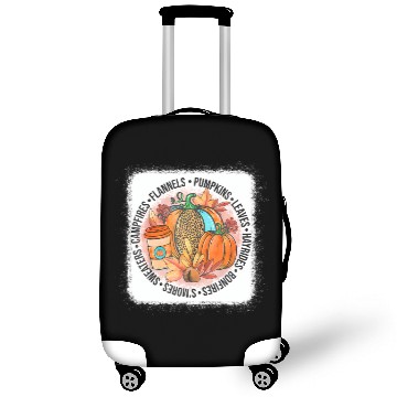 Discover It's Fall Y'all Happy Fall Vibes Autumn Leaves Luggage Covers