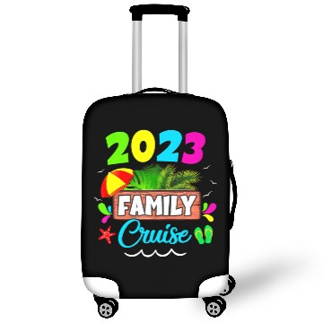 Discover Family Cruise Vacation Trip 2023 Luggage Covers