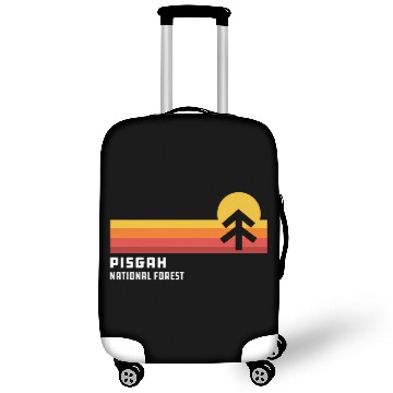Discover Retro Sunset Pisgah National Forest Asheville Luggage Covers