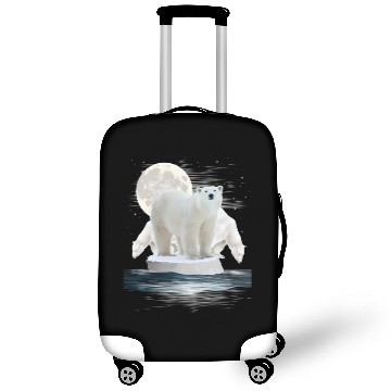 Discover Polar Bears Wildlife Zoo Animal Zookeeper Nature Luggage Covers