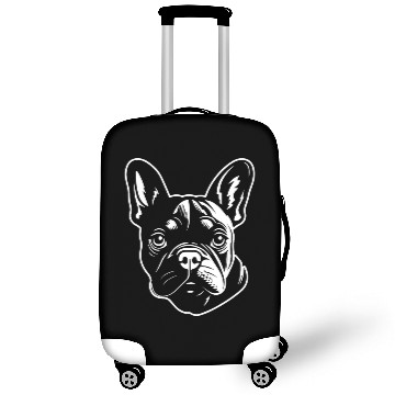 Discover French Bulldog Frenchie Boston Terrier Luggage Covers