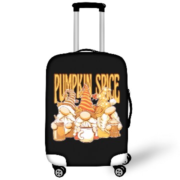Discover Gnomes Autumn Season Pumpkin Spice Hallothanksmas Luggage Covers