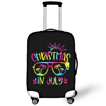 Discover Christmas In July Hawaiian Summer Vacation 2023 Luggage Covers