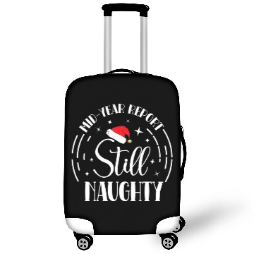 Discover Christmas In July Mid-Year Report Still Naughty Luggage Covers