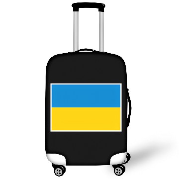 Discover Ukraine Flag With Ukrainian National Colors Luggage Covers