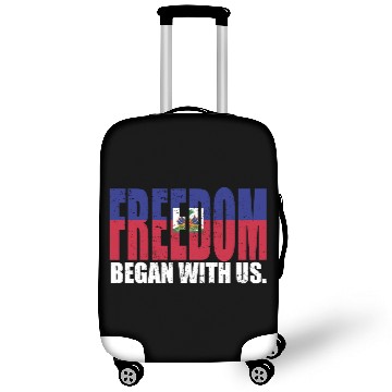 Discover Haitian Pride Freedom Began With Us Haiti Luggage Covers