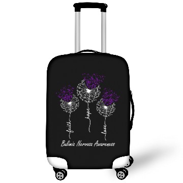 Discover Faith Hope Love Bulimia Nervosa Awareness Luggage Covers