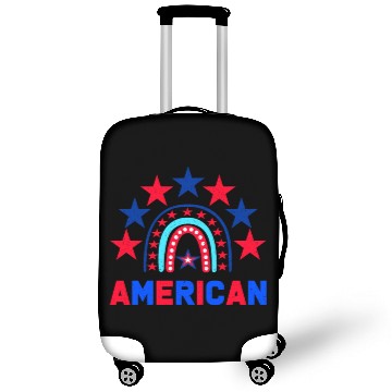 Discover American Independence Day Love America Patriot Luggage Covers