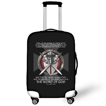 Discover Armor Of God Christian Bible Verse Luggage Covers