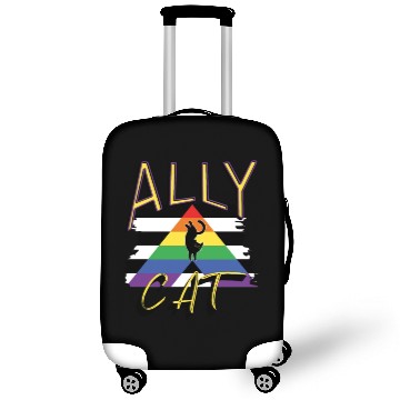 Discover LGBTQ Ally Cat Gay Pride Rainbow Ally Cat Lovers Luggage Covers