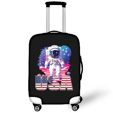 Discover USA Pride American Flag Patriotic Design Luggage Covers