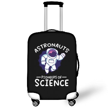 Discover Astronauts pioneers of science spaceman space Luggage Covers