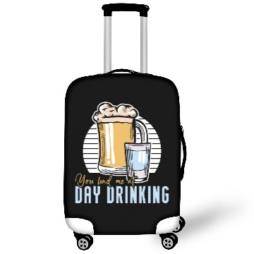 Discover You Had Me At Day Drinking Retro Beach Cruise Luggage Covers