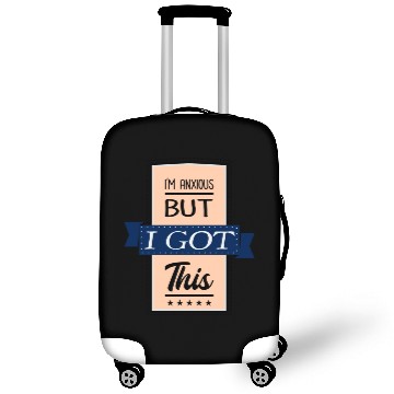 Discover Im Anxious but I got this Vintage Style hipster Luggage Covers