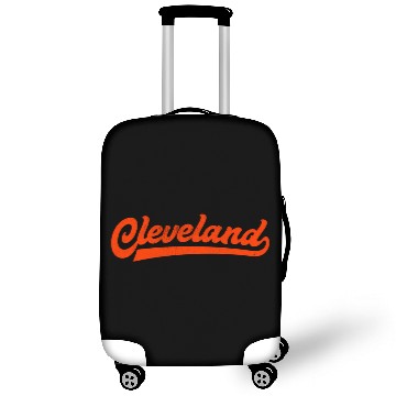 Discover I Love Cleveland Ohio Sports Script Luggage Covers