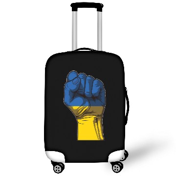 Discover Ukraine Fist Flag Ukraine Flag Luggage Covers