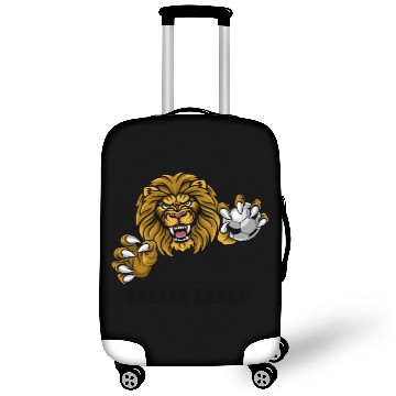 Discover Lion football logo design in Luggage Covers cloths