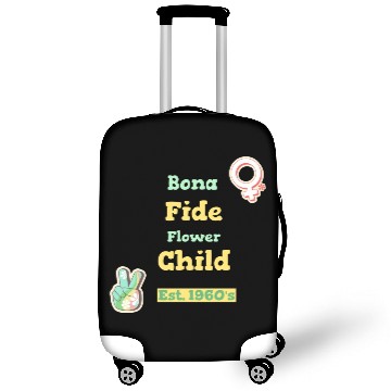 Discover DESIGNBona Fide Flower Child Est 1960s Luggage Covers