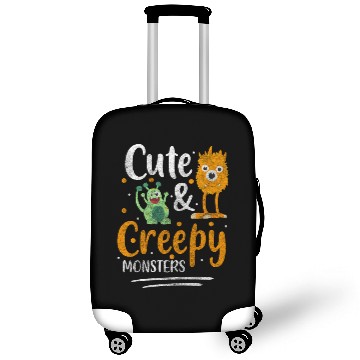 Discover Monster Fright Children Monster Hunter Luggage Covers
