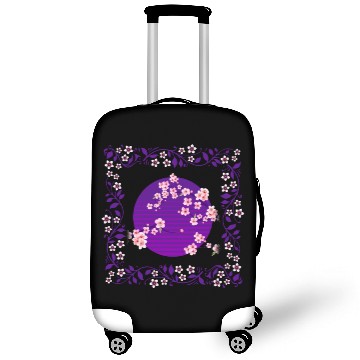 Discover Cherry Blossom Luggage Covers, Aesthetic Vaporwave Sakura