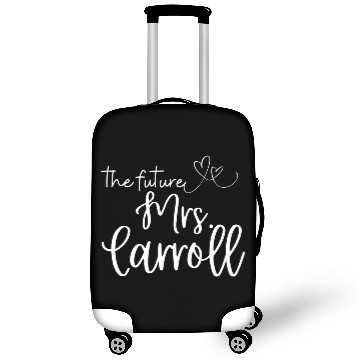 Discover Future Mrs Carroll Soon To Be Bride Engaged Wifey Luggage Covers