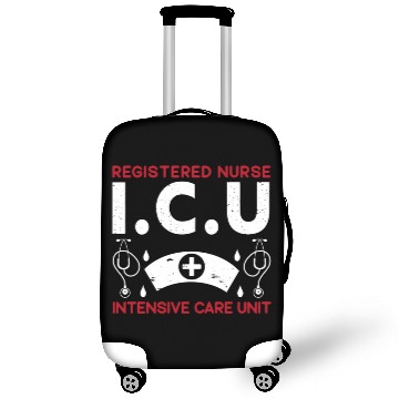 Discover Icu Registered Nurse Hotal Rn Medical Intensive Luggage Covers