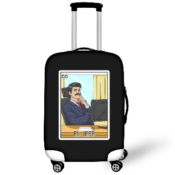 Discover El Jefe The Boss Card Mecan Lottery The Chief Luggage Covers