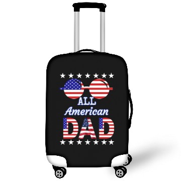 Discover American Dad Luggage Covers, Retro American Dad Luggage Covers,
