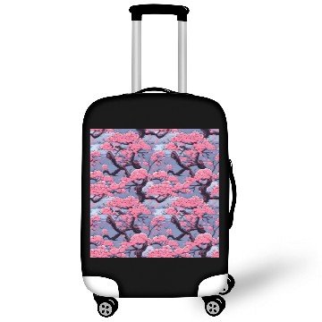 Discover Anime Euphoria: Fantasy Cherry Blossom Dreamscape Luggage Covers