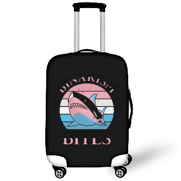 Discover Shark Lover Transgender Pride Flag Trans LGBT Luggage Covers