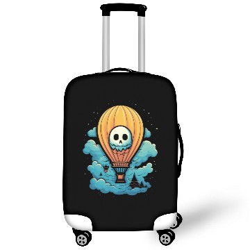 Discover Balloon Halloween Trick Or Treat Spooky Boo Ghost Luggage Covers
