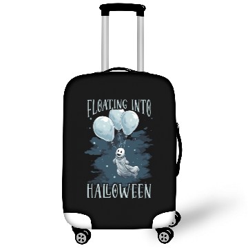 Discover Balloon Halloween Trick Or Treat Spooky Boo Ghost Luggage Covers