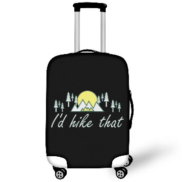 Discover Take a Hike, Hiking Lover, Adventure, Nature. Luggage Covers
